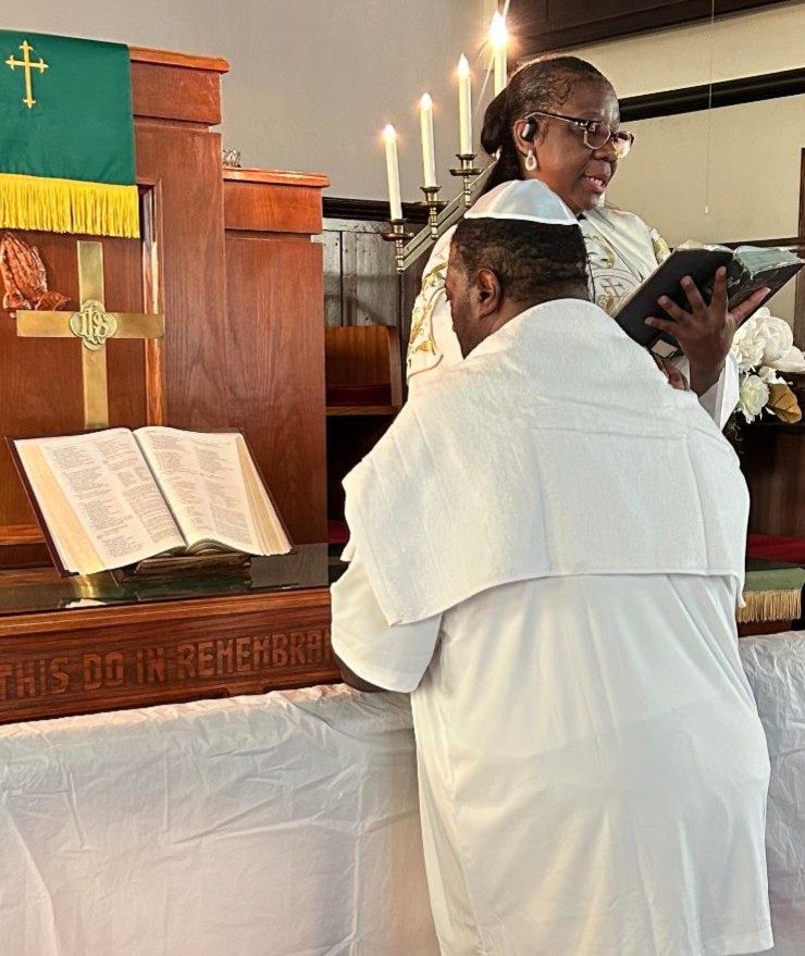 Communion at Greater Mount Olive
